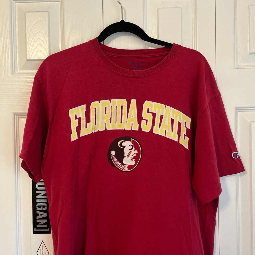 Champion Red Florida State Short Sleeve Tee